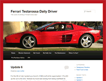 Tablet Screenshot of ferraridailydriver.com